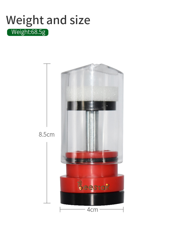 Queen Bee Marker Red Transparent Mark Plastic Box Queen Rearing