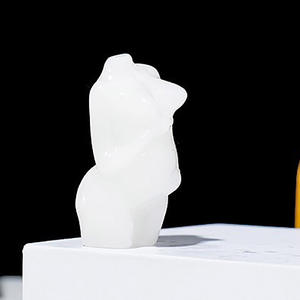 ทับทิมธรรมชาติแบบทำมือสำหรับผู้หญิงแบบจำลองการแกะสลักร่างกายคริสตัลบำบัดพลอยเรกิศิลปะแบบสาวเซ็กซี่งานฝีมือตกแต่งบ้าน - Product Image 2