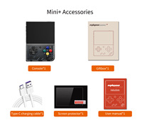 Console de jeu portable Miyoo Mini Plus+ rétro avec écran HD de 3,5 pouces, WiFi, système open-source