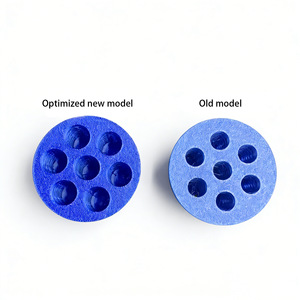 Macetas Impresas en 3D con 7 Orificios para Cultivo Hidropónico, Kit de Jardinería Interior en Azul, Verde, Rojo, Rosa, Amarillo y Blanco - Product Image 4