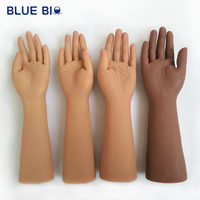 Prótesis de brazo extremidades artificiales prótesis cosmética de silicona mano con cubierta de dedo