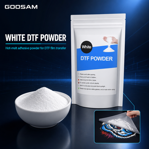 ผง TPU สีขาวสำหรับงานพิมพ์ DTF แบบร้อนละลาย ความหนืดปานกลาง 500 กรัม 1 กิโลกรัม สำหรับงานพิมพ์แบบ Direct to Film  ราคาถูก ขายส่ง - Product Image 1