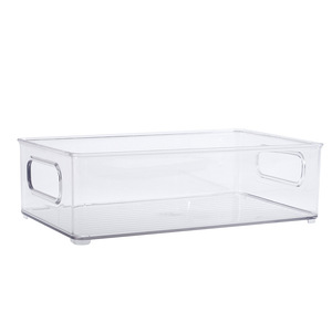 plastic transparent fridge storage <b>makeup</b> clear storage <b>box</b> transparent fridge storage container - Product Image 5