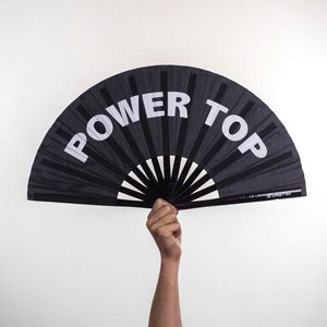 Éventails pliables en papier, tissu, soie, écologiques, avec poignée et baleines en bambou personnalisables, impression de logo, vente en gros - Product Image 4