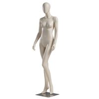 Vente en gros bon marché Mannequin robe demi-corps avec hanche Mannequins en mousse à vendre corps en plastique avec bras Mannequin en tissu