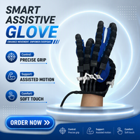 Gants de rééducation électriques multifonctionnels certifiés CE, rechargeables par USB, pour la rééducation des AVC, des brûlures et des entraînements manuels