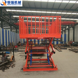 Plataforma de Carga de Cerdos Hengqiang Machinery 2200*2200, Elevación Eléctrica Hidráulica de 3m de Altura para Uso Agrícola - Product Image 4