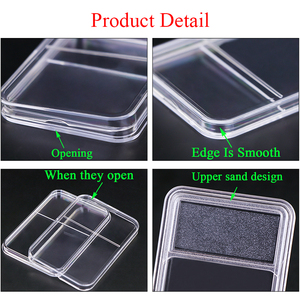 SUNSHING Custom Plastic Coin Snap Holder Storage Container Silver Coin Slab with Inner Tray for NGC PCGS Graded <b>Display</b> <b>Case</b> - Product Image 5