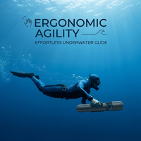 Propulseur sous-marin personnalisé, moteur de propulsion marine, scooter de mer, couleur personnalisable, jet tubulaire compact, paddleboard, surf