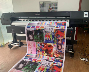 Nhiệm vụ nặng nề 1.8m 4 đầu i3200 máy in <span class=keywords><strong>Alpha</strong></span> sinh thái dung môi máy in phía trước ở đây người hâm mộ thăng hoa Máy vẽ - Product Image 1
