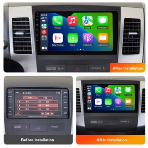 MEKEDE MS Android 12 8core 8 128G lecteur vidéo de voiture pour Mitsubishi <span class=keywords><strong>Outlander</strong></span> 2005-2011 ventilateur colling système de navigation GPS - Product Image 5