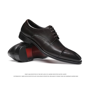 Zapatos de Vestir de Cuero con Acabado Brillante para Hombre, Talla Grande, Diseño Plano Sin Cordones, Malla Transpirable, Casuales de Negocios, Formales, para Bodas, Otoño - Product Image 5