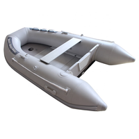 Haute Qualité PVC Bateau Bateau Gonflable de Plancher En Aluminium de Bateau De Pêche À Vendre