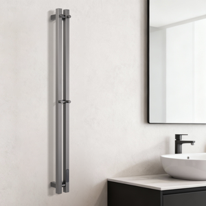 Portasciugamani elettrico di lusso in acciaio inox <span class=keywords><strong>scaldasalviette</strong></span> riscaldato con Timer per il <span class=keywords><strong>bagno</strong></span> - Product Image 2