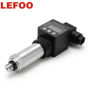 LEFOO Gas Liquid Anticorrosive Pressure Transducer Sensor Absolute Pressure Transmitter With Digital Display Press Control