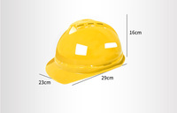 Casco de Seguridad Industrial de Alta Gama con Nuevo Diseño, Casco Protector de ABS para Construcción