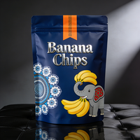 Sac d'emballage alimentaire recyclable imprimé sur mesure pour le lait et les aliments pour animaux de compagnie, les chips de banane, les bonbons, les biscuits, les collations avec fermeture éclair en aluminium