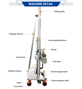 2in1 Độ phân giải cao mực thấp tiêu thụ 3D UV tường và sàn máy in máy tất cả trong một tường sàn máy in - Product Image 5