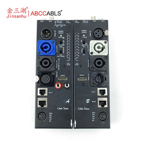 Tester per Cavi Audio Professionali con Supporto Power CON, SPEAKON, XLR, DIN, <span class=keywords><strong>RCA</strong></span>, BNC, <span class=keywords><strong>Jack</strong></span> <span class=keywords><strong>3.5</strong></span>, <span class=keywords><strong>Jack</strong></span> 6.35, RJ45, RJ11 - Product Image 3
