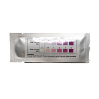 Tiras Reactivas OEM para Análisis de Calidad del Agua: Cloro, Nitrato, Nitrito, Hierro, Cobre, Dureza (Tira Individual/Bolsa)