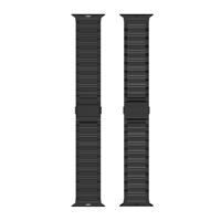 Bracelet de montre en titane Pro Max amélioré, bracelet magnétique compatible avec Apple Watch Ultra et Ultra 2, 26 mm de large pour hommes