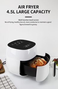 Friggitrice ad Aria Elettrica Senza Olio da 4,5L, Elettrodomestico da Cucina Intelligente con Display Digitale - Product Image 4