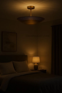 Lámpara Colgante LED de Lujo Hecha a Mano de Latón Estilo Sputnik Moderno de Mediados de Siglo con Altura Ajustable para Sala de Estar y Comedor - Product Image 5