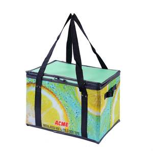 Bolsas Térmicas de Gran Capacidad, Aisladas, de Polipropileno y Tela No Tejida, con Logotipo Personalizado para Entrega de Alimentos - Product Image 5