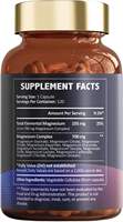 Complexe de Magnésium en Gros 700mg 12-en-1 – Complément pour Adultes : Soulagement du Stress, Soutien au Sommeil, Métabolisme des Nerfs et des Muscles