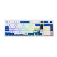 Akko 5098B Santorini 1800 Claviers de jeu électroniques de taille compacte pour ordinateur Écran LCD 1.47 pouces