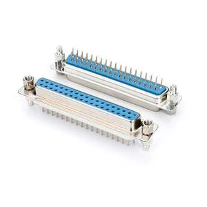 ขั้วต่อ D-SUB 37 พิน DB37 ตัวเมีย คุณภาพสูง แบบ 180 องศา สำหรับ PCB ชนิด V/T พร้อม 4-40 #   ถั่ว - Product Image 3