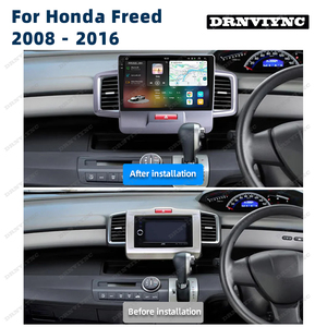 Système multimédia automobile Android 13 7870 2K, autoradio stéréo, caméra 360°, Carplay, DSP, WIFI, 4G, GPS pour Honda Freed 1 2008 - 2016 - Product Image 2