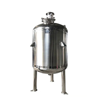Mélangeur industriel, cuve de mélange, machine à fabriquer du savon liquide, mélangeur, machine à shampooing, acier inoxydable avec chauffage, 5000l, mélangeur cosmétique