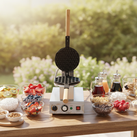 Nouvelle machine commerciale de gaufre de bulle d'oeuf