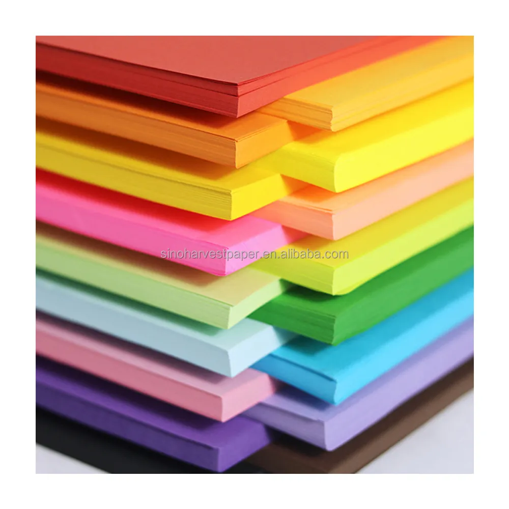 Couleur dure architecturale de haute qualité format A4 copie rouleau de papier kraft impression papier couleur