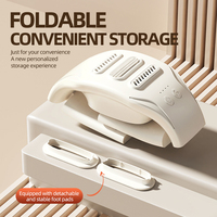 Chauffe-mains pliable à air chaud, 3 niveaux de température, chauffe-mains électrique portable, appareil de chauffage des mains pour l'hiver, pour la maison et le bureau