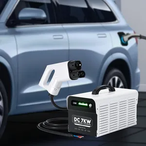 OEM LOGO Air Cooling Charge Electric Car Wall-mounted Charging 7kw/11kw/22kw Portable Ev Charger