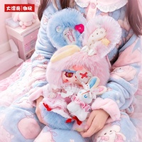 100% Officiel BB3 Série 400% Grandes Poupées Baby Three the Moon Is Also Asleep Series Boîte Mystère en Peluche Décoration Maison Jouets de Collection