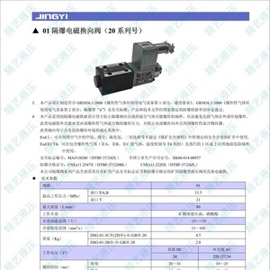 Vanne directionnelle solénoïde antidéflagrante GB-DSG-01 en fonte pour systèmes hydrauliques - Product Image 2