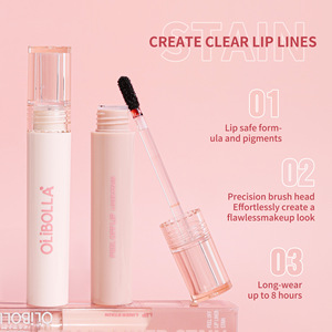 MLM Customized Matte Peel Off Lip Gloss Non-Fading Easy to Apply Waterproof High Pigment Moisturizing non transfer lip tint - Product Image 4