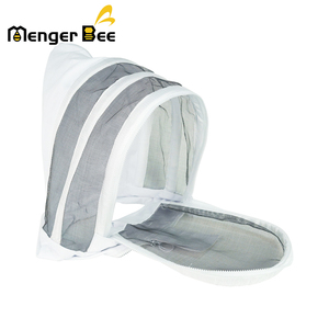 Traje de Protección Profesional para Apicultor, de Algodón Blanco, con Capucha, para Todo el Cuerpo, con Puños y Cintura Elásticos - Product Image 6