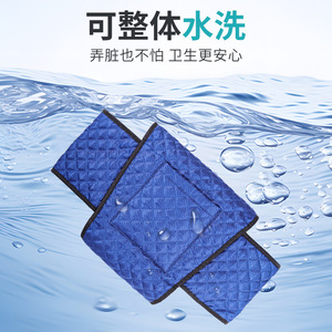 Ceinture de sécurité pour fauteuil roulant, support de taille bleu pour personnes âgées et handicapées, utilisation confortable pour fauteuil roulant manuel - Product Image 4