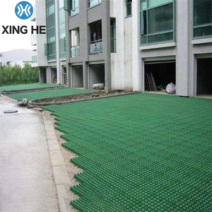 Moule <span class=keywords><strong>de</strong></span> <span class=keywords><strong>pavé</strong></span> en grille <span class=keywords><strong>de</strong></span> gazon HDPE noir avec drainage industriel <span class=keywords><strong>pour</strong></span> allée et usage extérieur - Product Image 3