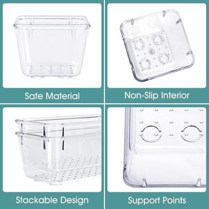 New PP Plastic Transparent Minimalist Multifunction Drawer Organizer Desk Storage <b>Bins</b> for Makeup Jewelry Office Room Use - Product Image 3