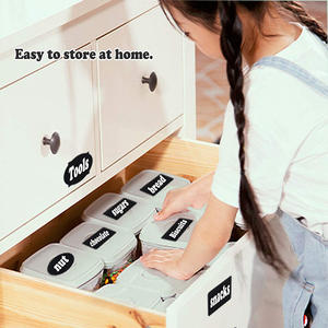 Autocollants en PVC pour tableau noir, forme irrégulière, pour bouteille de cuisine - Product Image 5