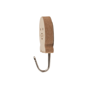 <span class=keywords><strong>Mini</strong></span> patère murale en bois en forme de <span class=keywords><strong>pieuvre</strong></span>, porte-clés mignon en forme d'animal marin avec <span class=keywords><strong>crochet</strong></span> en métal argenté, petit organisateur mural en MDF pour la décoration intérieure - Product Image 3
