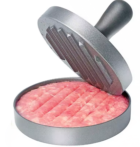 Venta al por mayor directa de fábrica <span class=keywords><strong>a</strong></span> precios bajos: Kit de prensa para hamburguesas de aluminio antiadherente, herramienta para hacer hamburguesas de <span class=keywords><strong>carne</strong></span> y aves. - Product Image 3