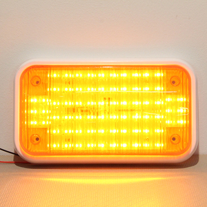 Luz intermitente de emergencia RV 12V/24V Baliza de advertencia LED amarilla impermeable para autocaravana y remolque - Product Image 6