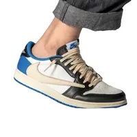 Nike Air Jordan 1 Low OG Military Blue Casual Basketball Shoe