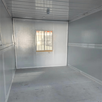 Maison préfabriquée modulaire pliable de 20 pieds, portable, en conteneur, à vendre pour maison mobile, centre commercial, école à Porto Rico, aux Philippines